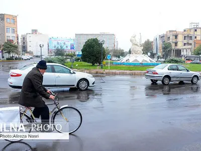بارش باران در حاجی آباد 45 میلی‌متر رسید