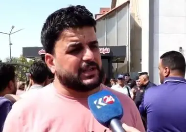 تجمع کارگران توزیع برق عراق/ دو ماه حقوق پرداخت نشد