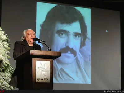 مراسم یادبود منوچهر پوراحمد بازیگر و کارگردان سینما