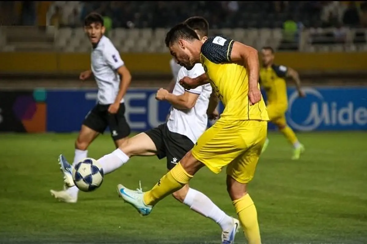 تساوی سپاهان و آخال در نیمه نخست دیدار لیگ قهرمانان آسیا