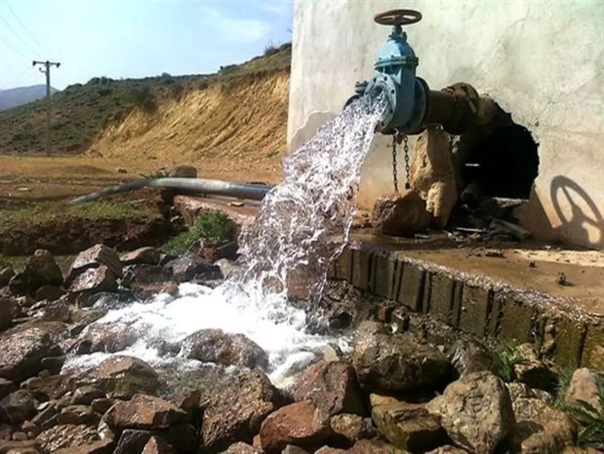 مشکل آب شرب هفت روستای بخش" دشتک " چالدران برطرف شد