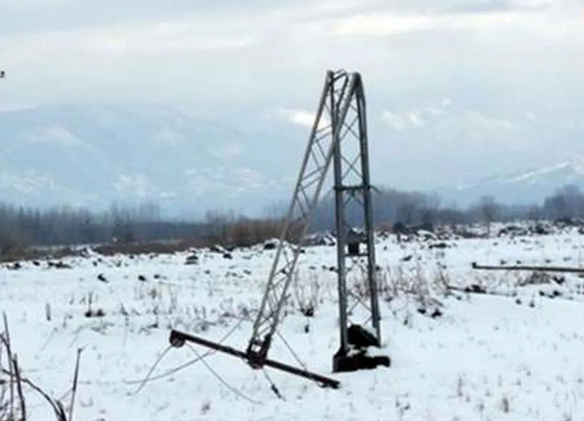 برق ۱۲۷ روستای آسیب دیده از طوفان در گلستان وصل شد