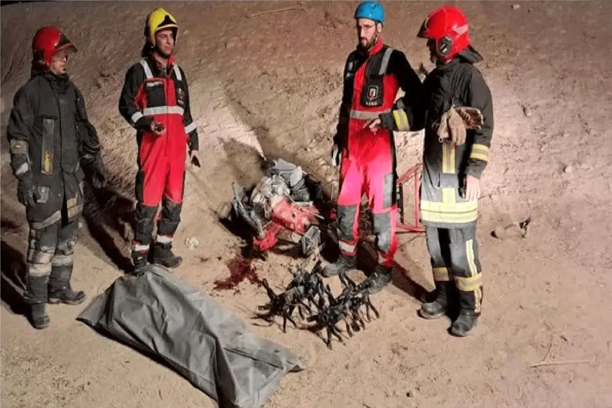 مرگ یک کارگر روستایی خراسانی با دستگاه تیلر