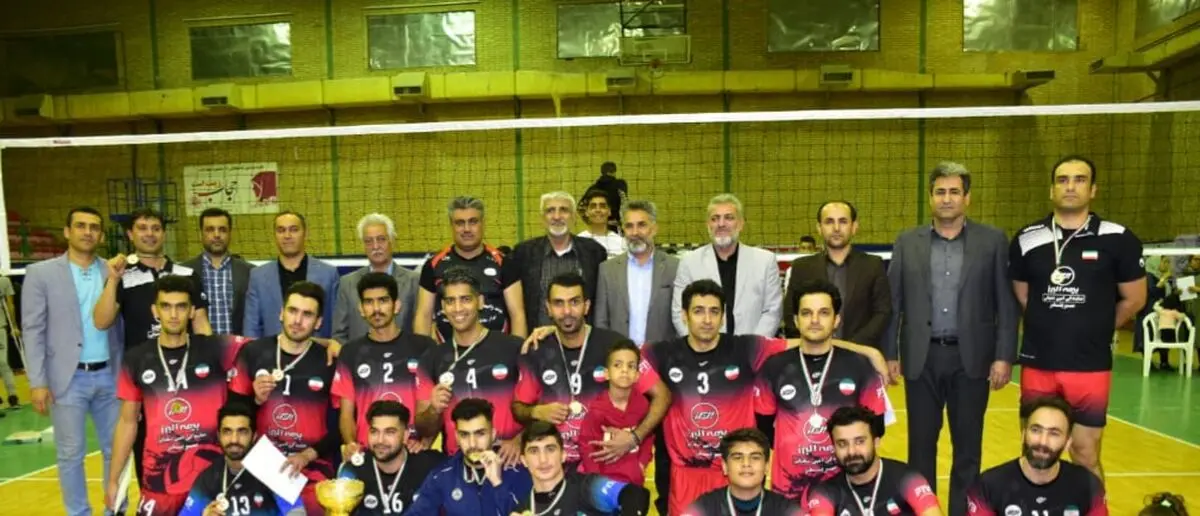 بلندقامتان بندر امامی قهرمان لیگ برتر والیبال خوزستان شدند