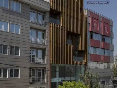 ساختمان اداری تجاری در سعادت آباد