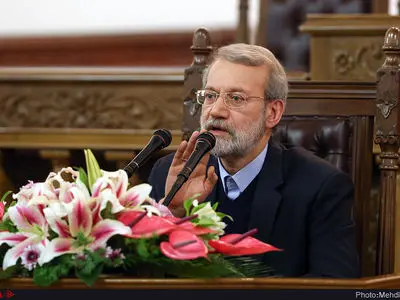  لاریجانی» امیرکا بممارساتها الحمقاء یسعی إلى اثارة الفوضى فی المنطقة 