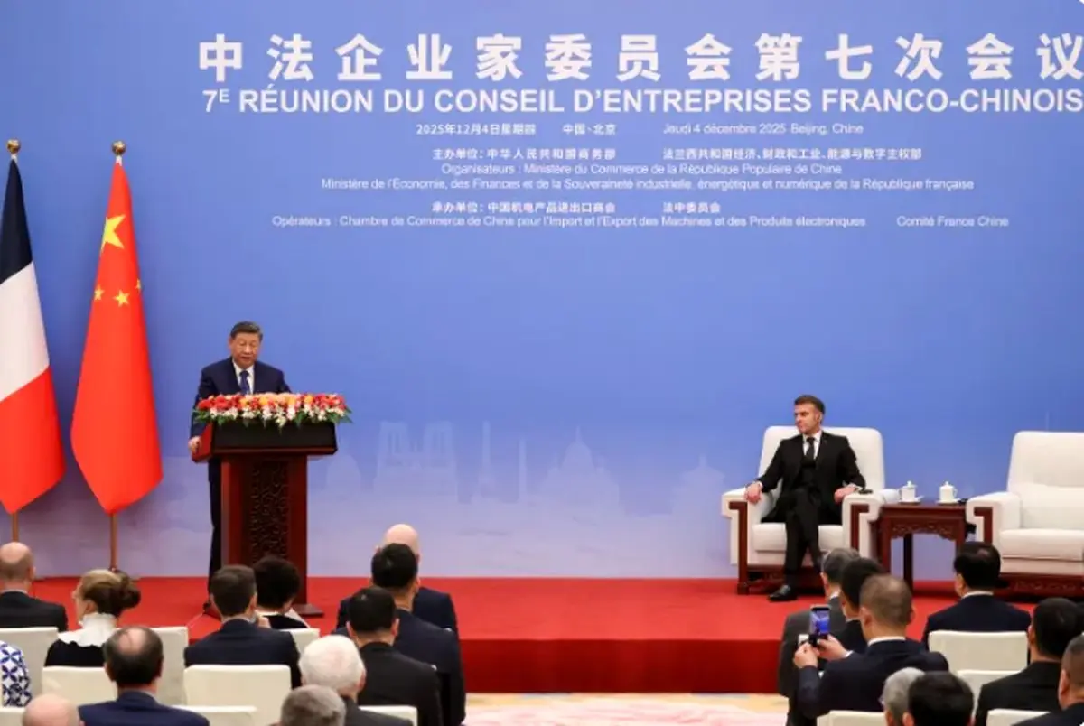 شی به ماکرون: چین و فرانسه باید از چندقطبی‌سازی جهان حمایت کنند