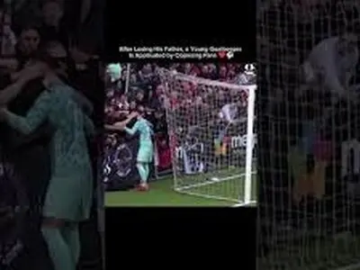 ویدئو: ادای احترام به سنگربان داغدار