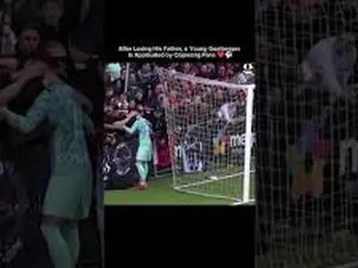 ویدئو: ادای احترام به سنگربان داغدار