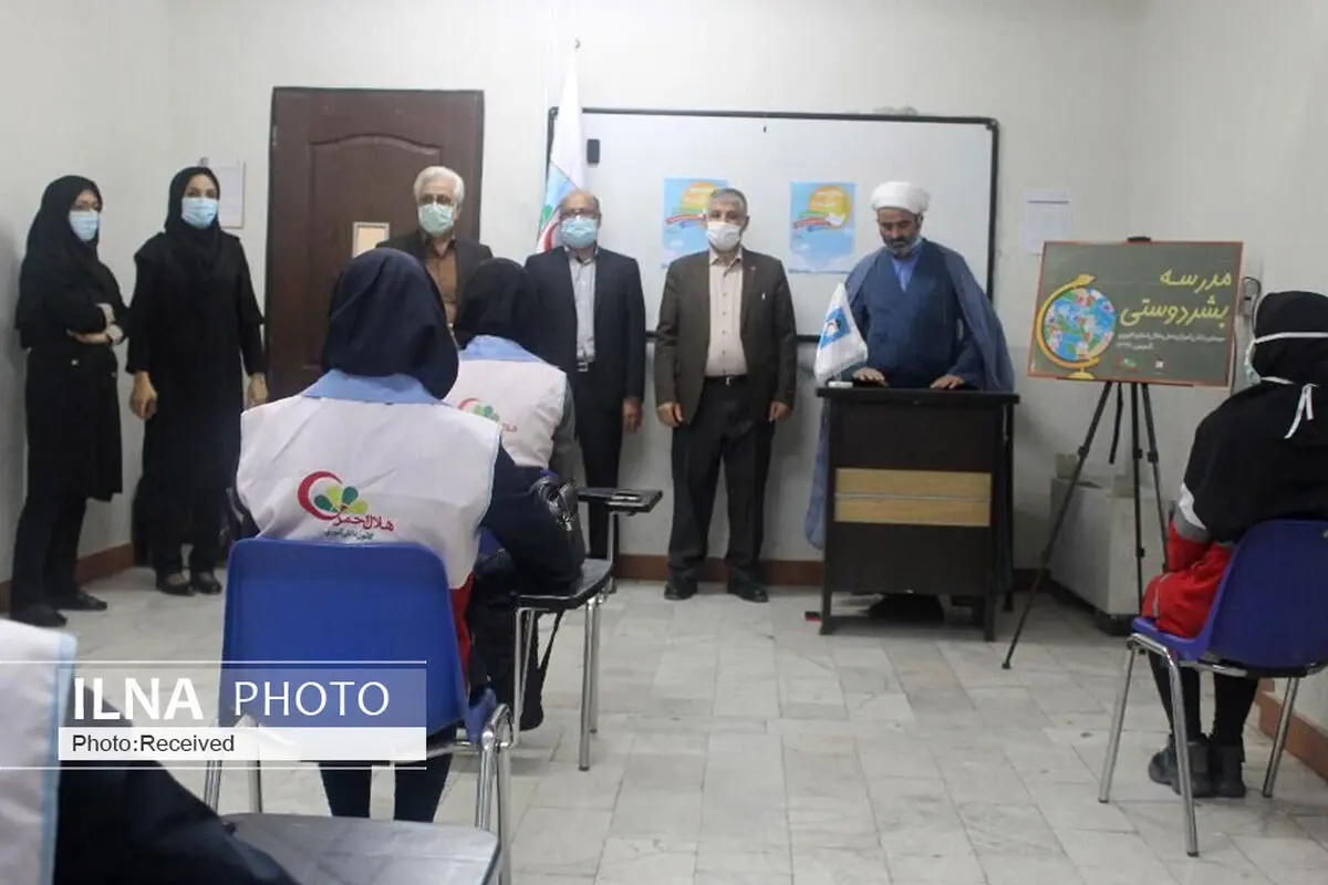 برگزاری آغاز سال تحصیلی در مدرسه بشر دوستی قزوین