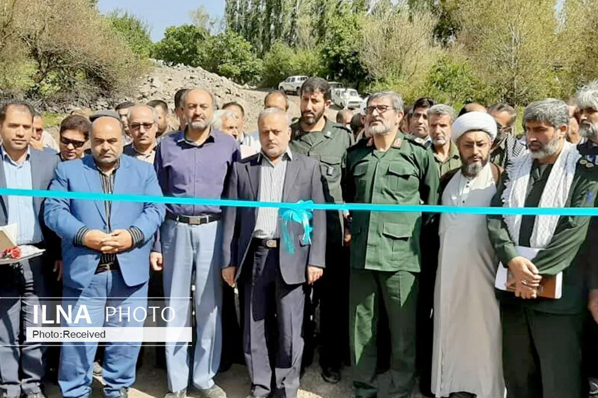 بهره برداری از یک راه روستایی در طارم سفلی قزوین