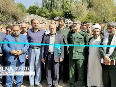 بهره برداری از یک راه روستایی در طارم سفلی قزوین