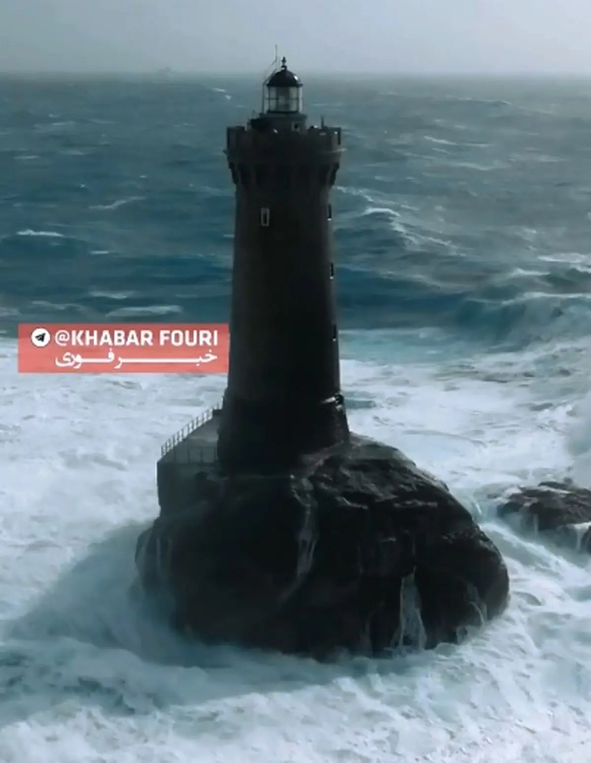 خشم آرام در دل اقیانوس؛ نمایش قدرت بی‌ مهار طبیعت + فیلم