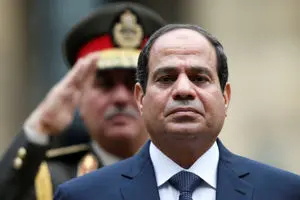 دیدار وزیر خارجه ترکیه با رئیس‌جمهور مصر در قاهره