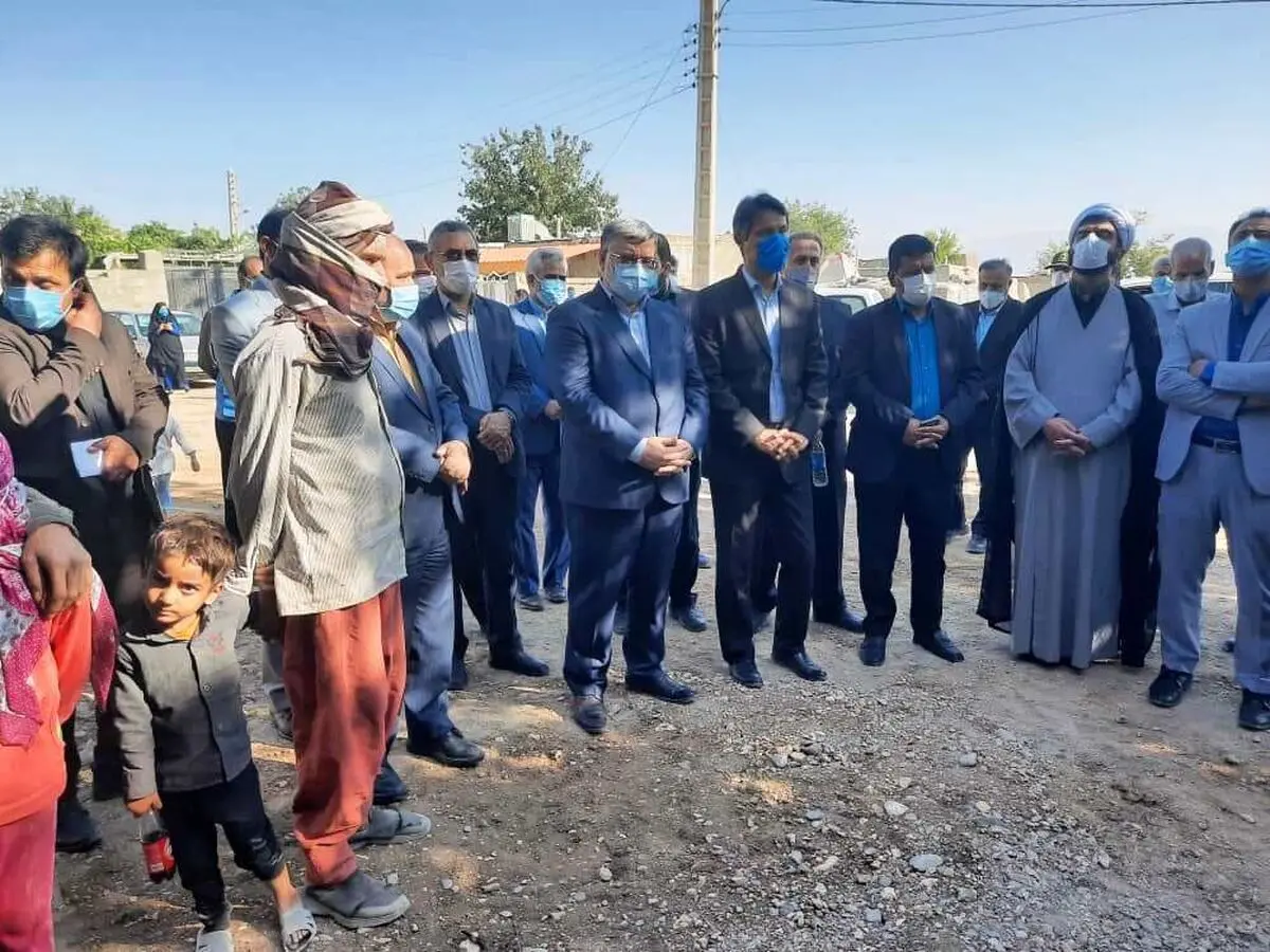 بازدید استاندار خراسان رضوی از روستاهای محروم فیض‌آباد و محمدآباد