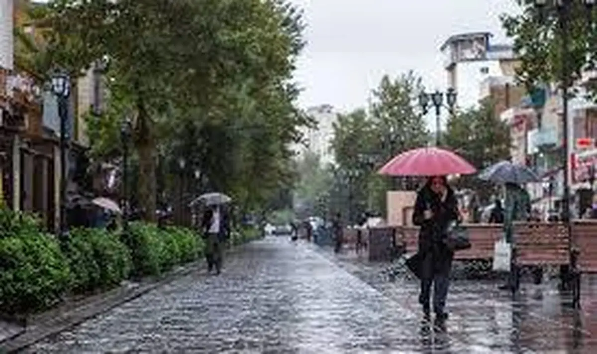 آغاز بارش باران از امروز در گیلان 