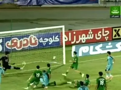 ویدئو: گل اول چادرملو مقابل شمس آذر