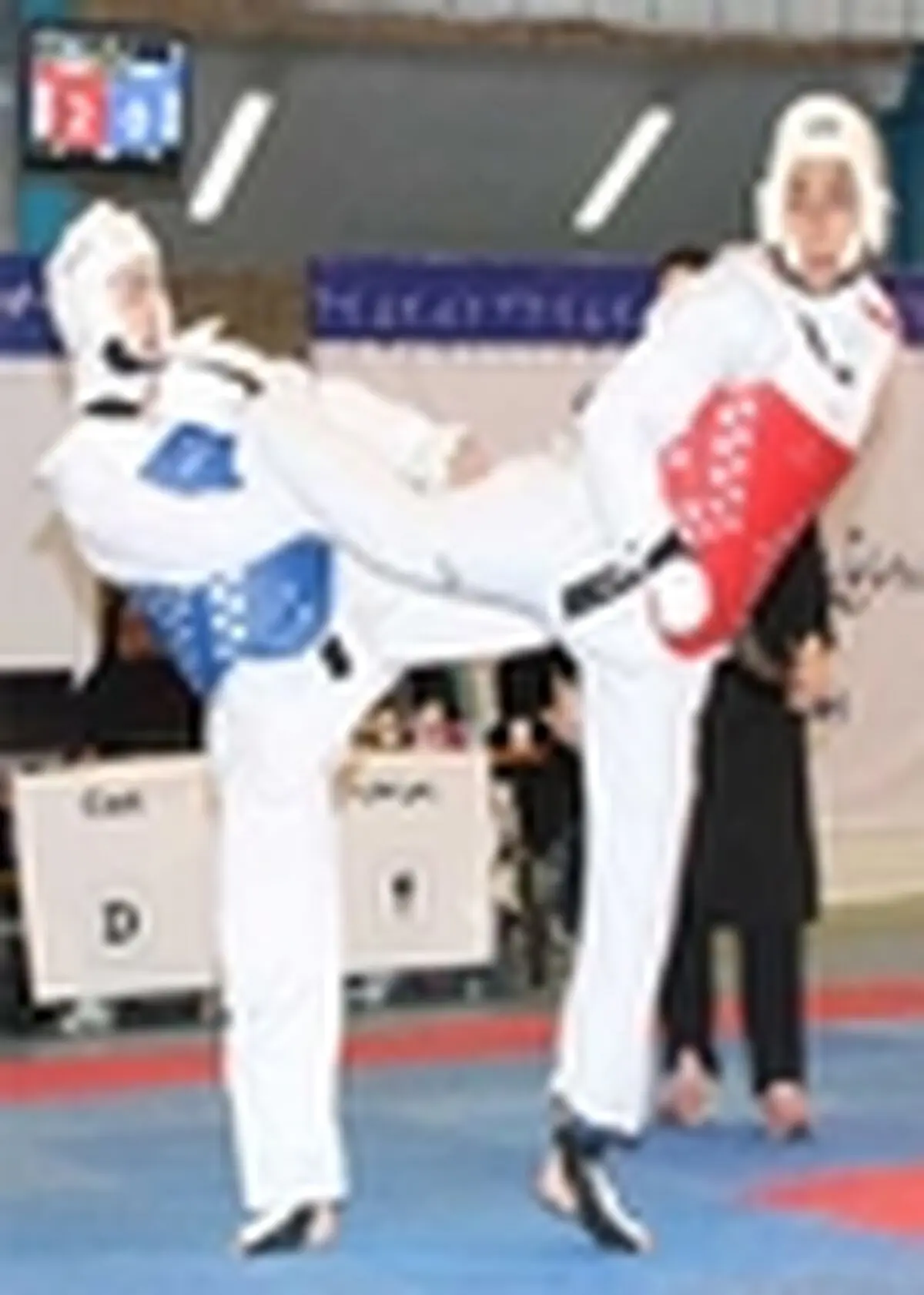 کیمیا علیزاده تکواندوکار کامرون را شکست داد / تکواندو در انتظار دومین مدال