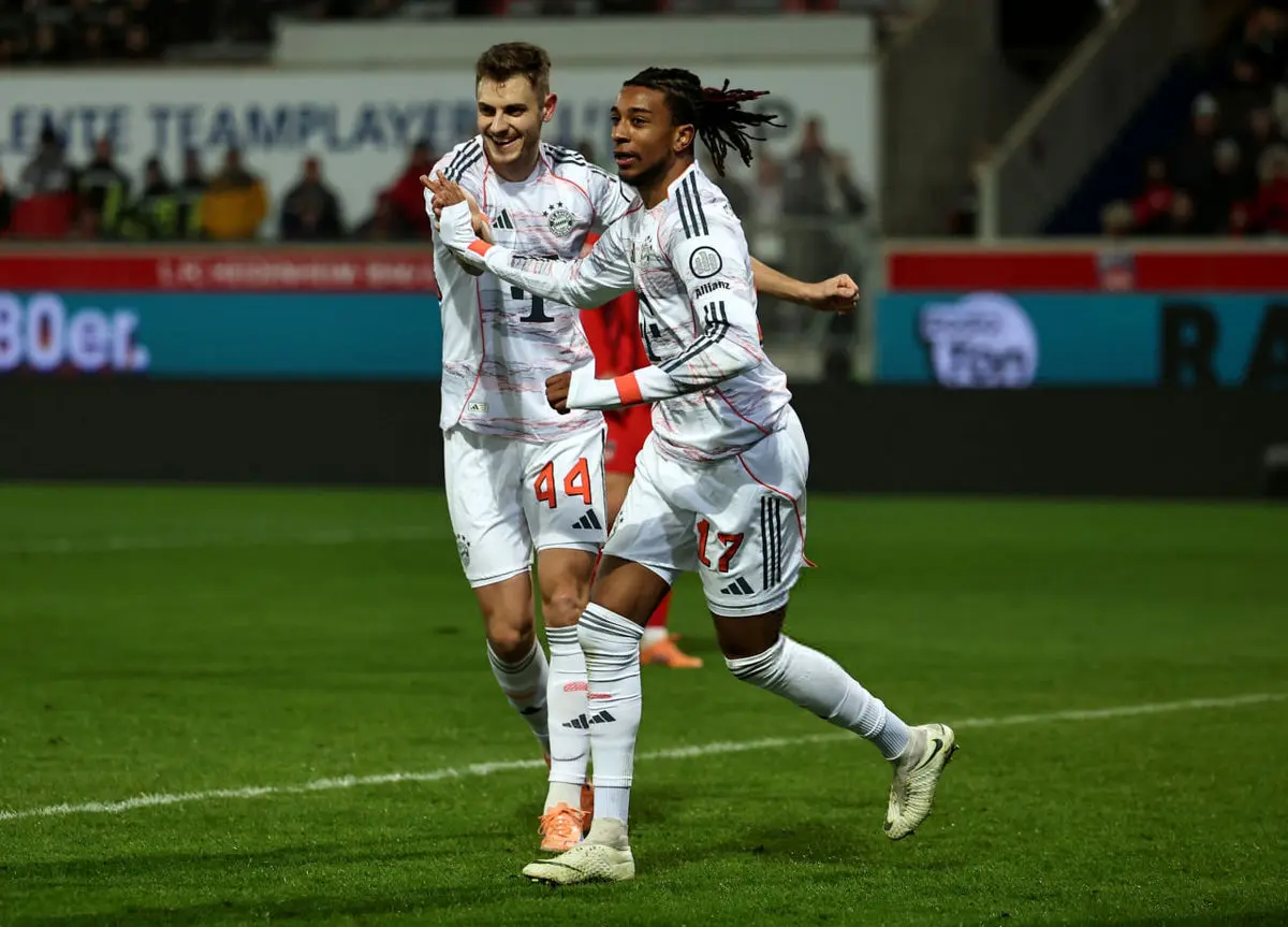 جشنواره گل بایرن مونیخ مقابل هایدنهایم