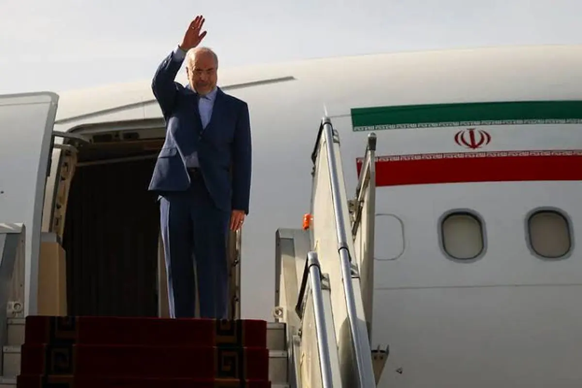قالیباف وارد بغداد شد