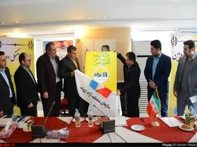 گزارش تصویری رونمایی از پوستر دومین جشنواره جزیره ورزش در آبادان