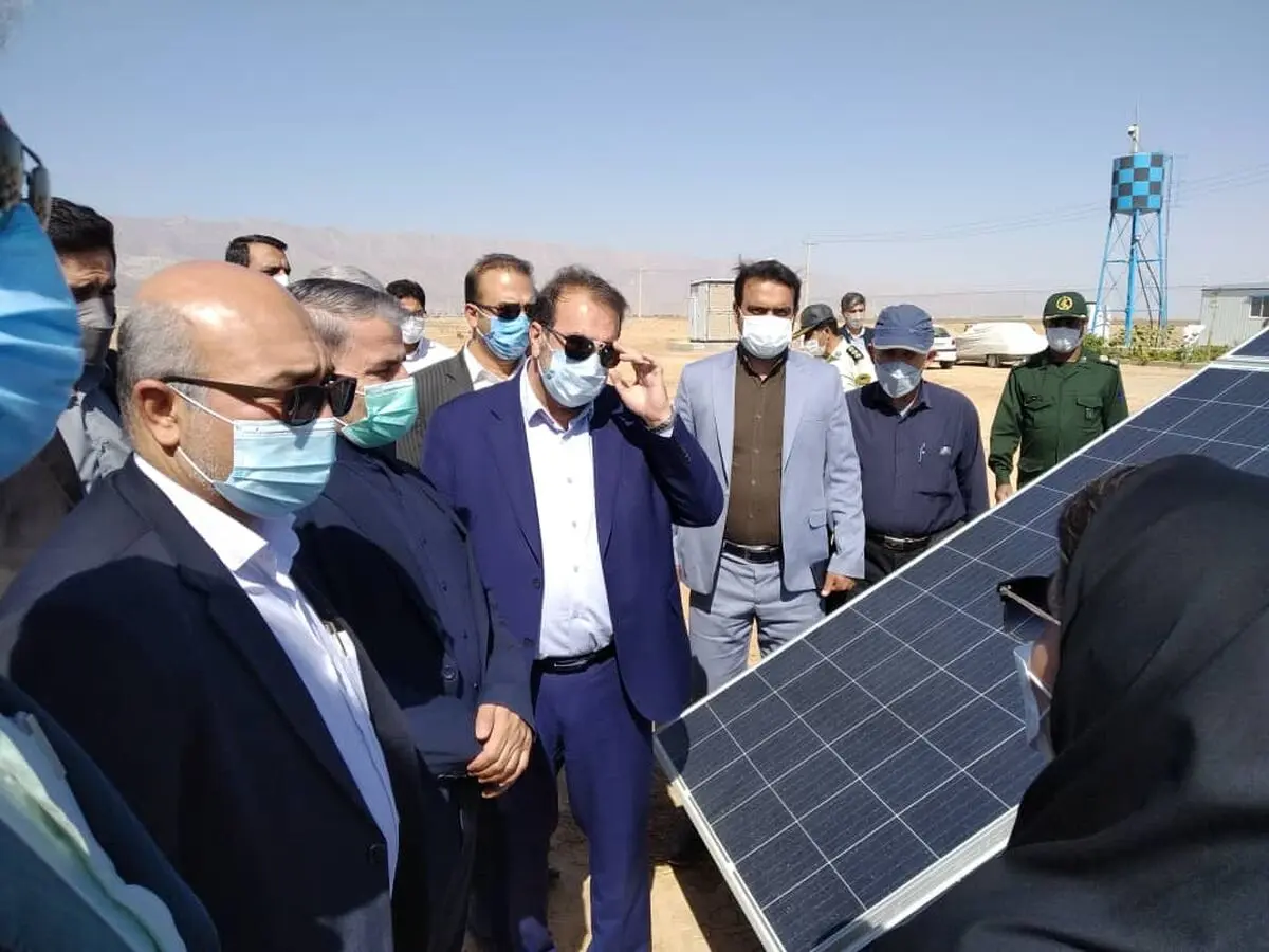 افتتاح دو طرح عمرانی و صنعتی در شهرک صنعتی سروستان ۲