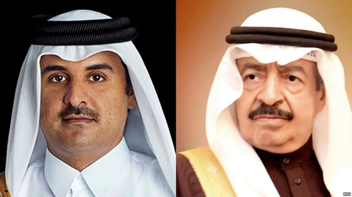 گفت‌و‌گوی تلفنی امیر قطر و نخست‌وزیر بحرین به رغم قطع روابط دیپلماتیک