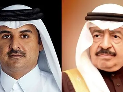 گفت‌و‌گوی تلفنی امیر قطر و نخست‌وزیر بحرین به رغم قطع روابط دیپلماتیک