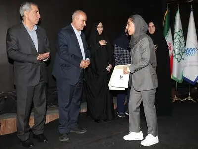 مراسم بدرقه دختران فوتسال ایران برگزار شد