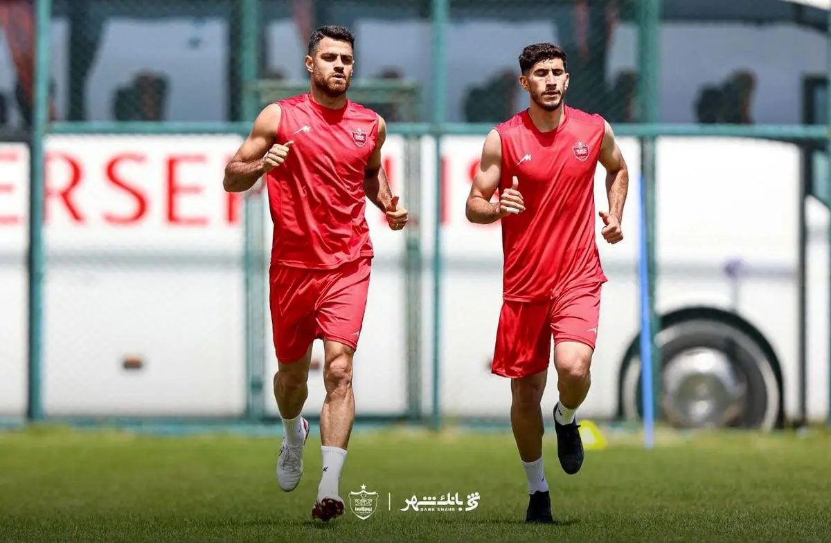 تست پزشکی و تمرین پر فشار در برنامه یکشنبه پرسپولیس