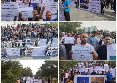 تجمع کارگران آریان فولاد در اعتراض به کمبود برق/ عملاً تولید نداریم