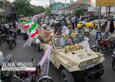  برگزاری جشن ازدواج ۱۰۰۰زوج جان فدا در تهران 