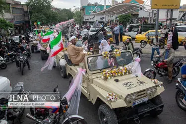  برگزاری جشن ازدواج ۱۰۰۰زوج جان فدا در تهران 