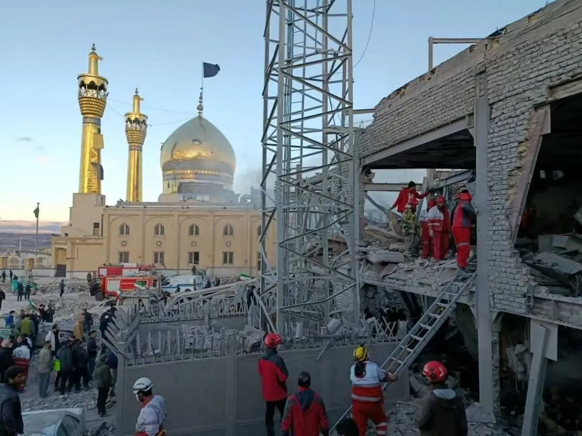 کتابخانه سیدالشهدا(ع) حسینیه اعظم زنجان تخریب شد