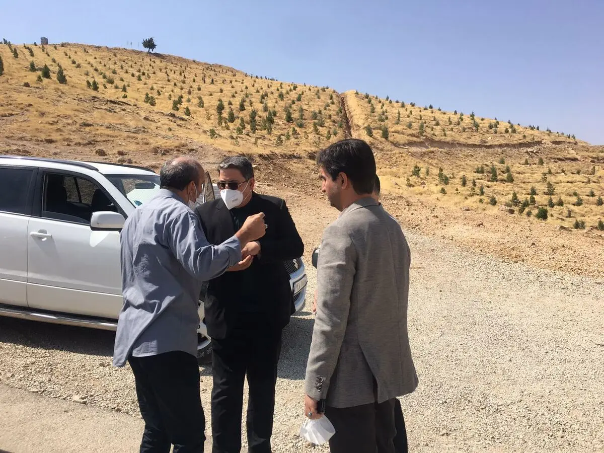 پیاده راه مدرس و خط BRT مدرس پروژه طلایی شهرداری کرمانشاه