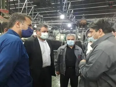 بازدید رئیس دادگاه چهاردانگه از کارخانه کیان تایر/ کارگران در انتظار بازگشتِ تولید