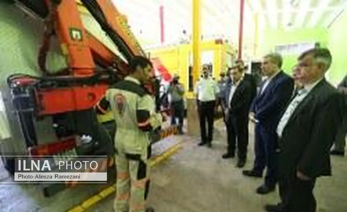 بازدید مونسان از ایستگاه های آتش نشانی در گرامیداشت 7 مهر