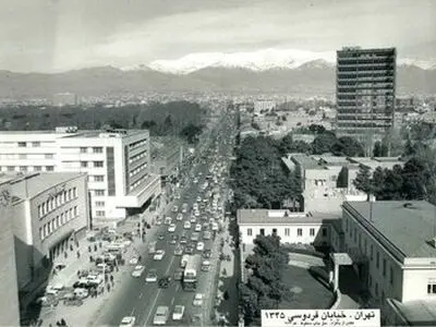 خیابان بورس لوازم یدکی خودرو در ۵۰ سال پیش