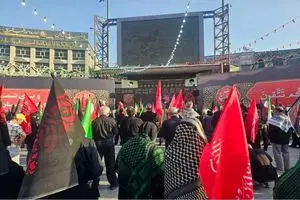 مراسم پیاده‌روی جاماندگان اربعین حسینی برگزار شد