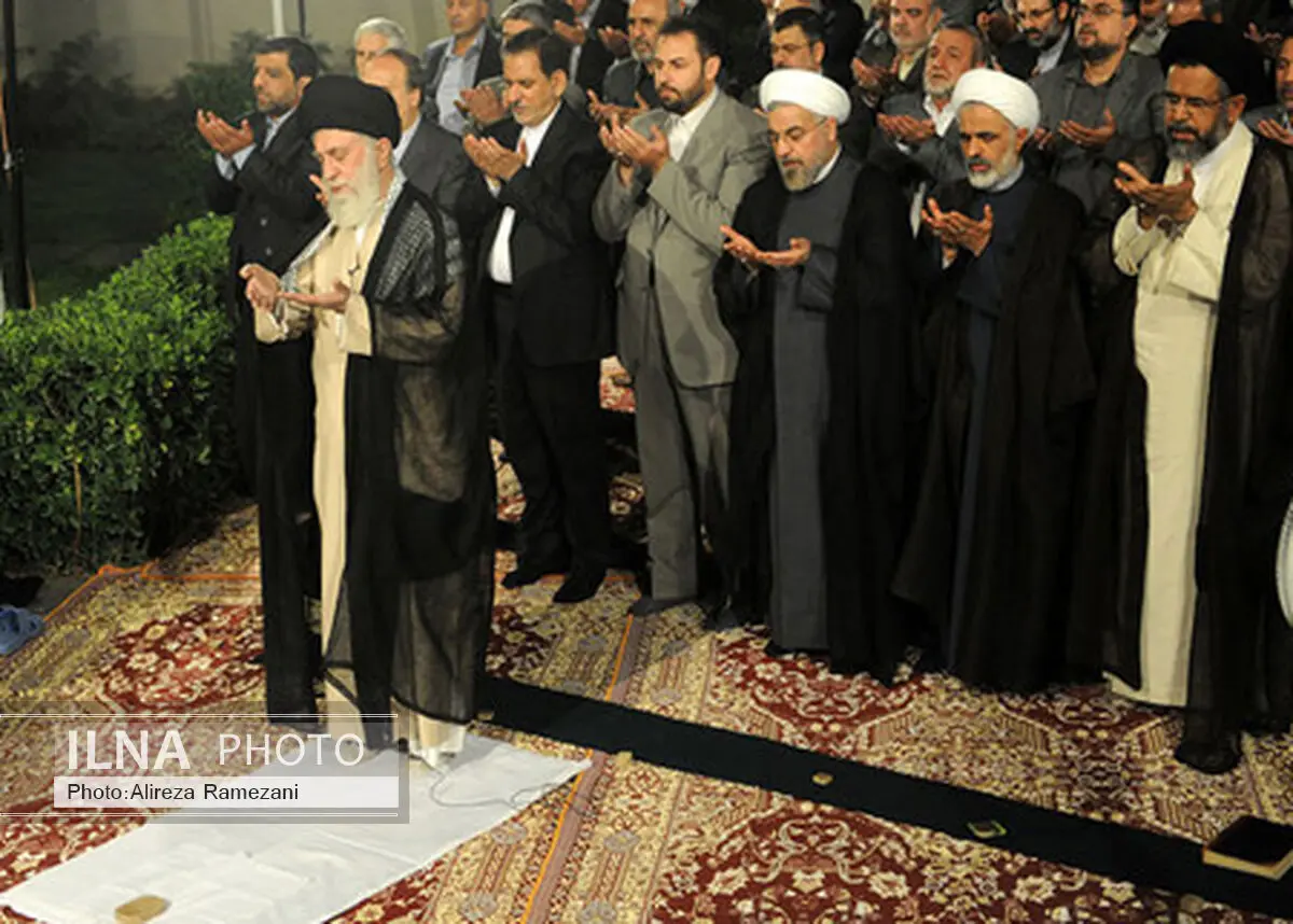 مراسم افطاری هیئت دولت در محضر رهبر معظم انقلاب