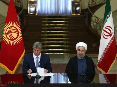 بیانیه مشترک روسای جمهور ایران و قرقیزستان منتشر شد