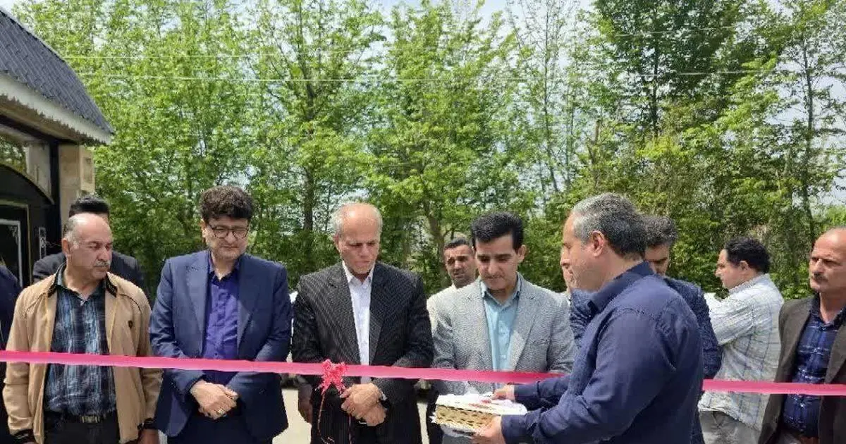 افتتاح ۳۱ طرح عمران روستایی در گیلان