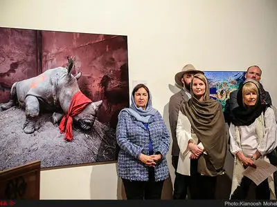 تصاویری از افتتاح نمایشگاه "World Press Photo" در تهران 