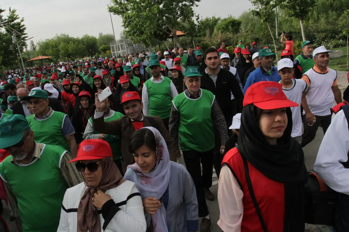 گام اول ؛ همایش میلیونی پیاده روی خانوادگی روز جهانی کارگر