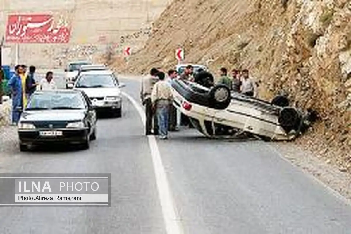 کاهش تصادفات جاده ای نسبت به سال گذشته