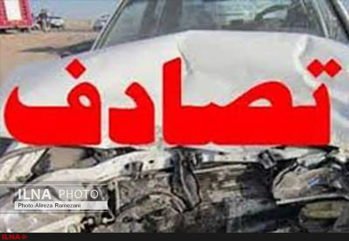 برخورد تریلی و مینی‌بوس 8 مصدوم به جا گذاشت