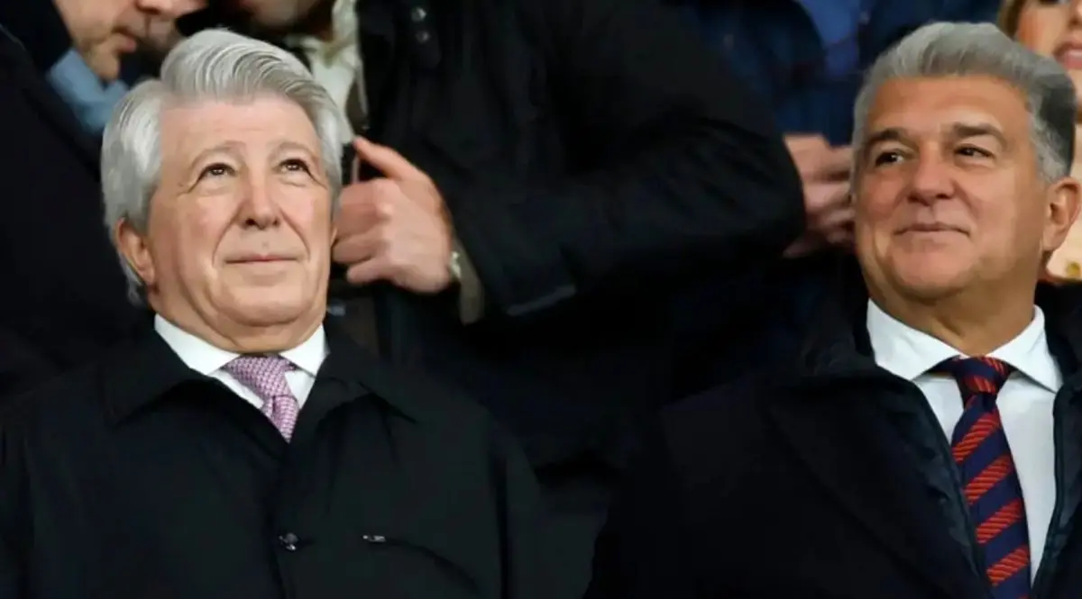 پاسخ قاطع رئیس اتلتیکو به بارسلونا