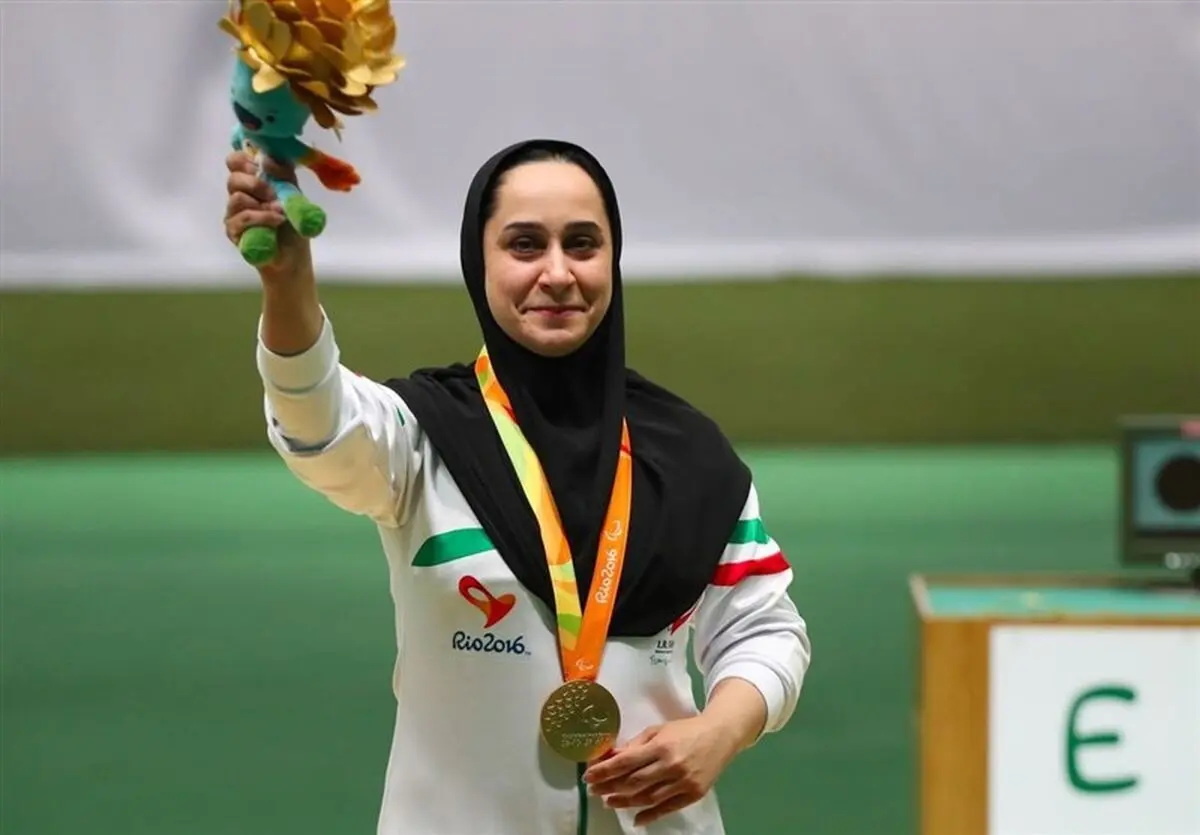 حراج مدال طلای ساره جوانمردی به نفع زلزله‌زدگان