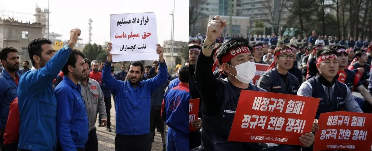 از دادگاه‌های سئول تا بن‌بست‌های تهران، دو روایت از نبرد با استثمار پیمانکاران/ کارگران ایرانی چطور موفق می‌شوند؟