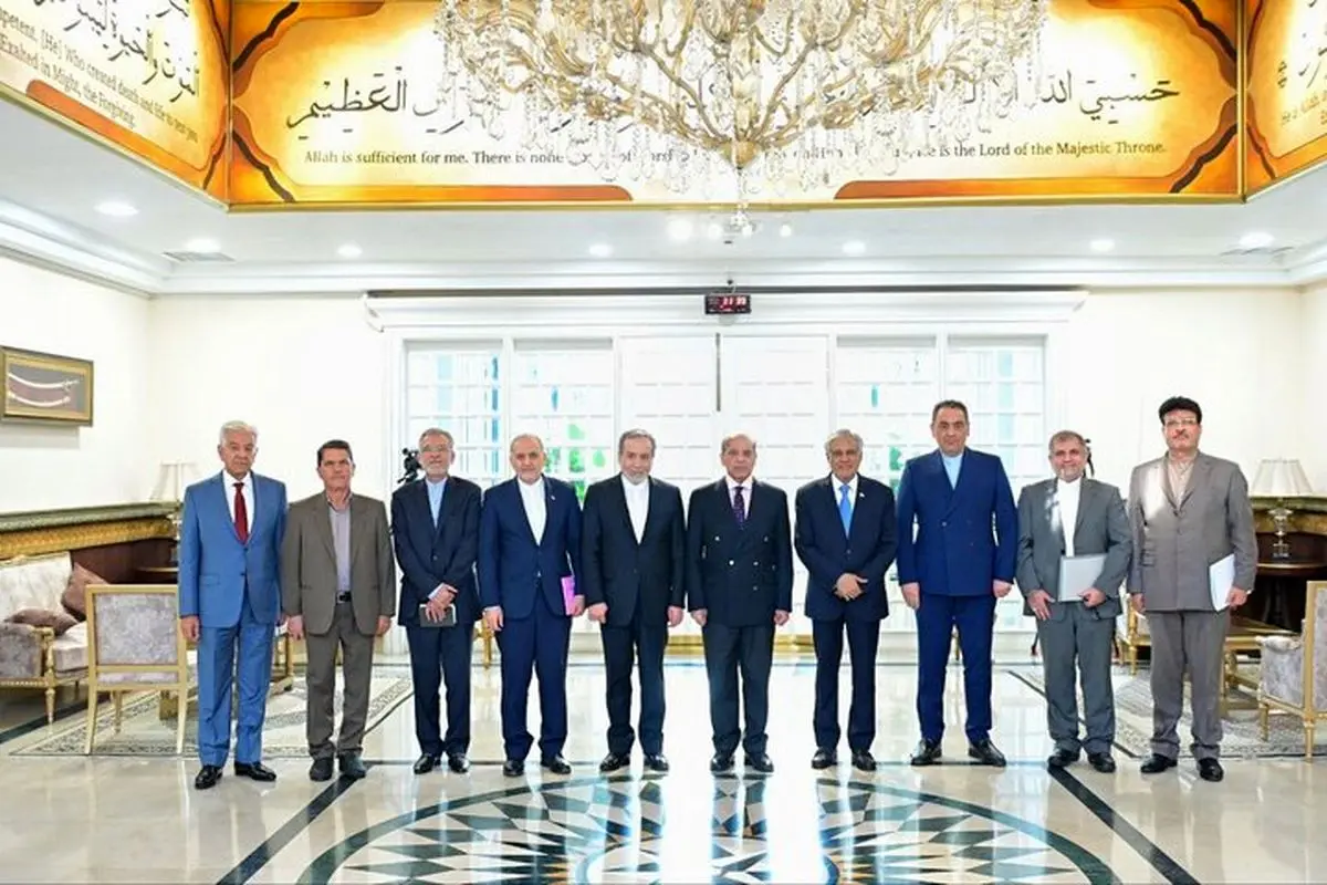 عراقچی با شهباز شریف دیدار کرد
